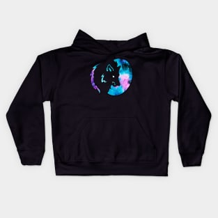 Fierce Galaxy Wolf Kids Hoodie